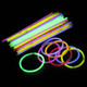 Glow Sticks Party Pack with Connectors - Mixed Colours